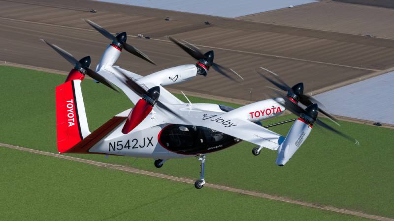 Toyota To Add $500 Million To Air Taxi Startup Investment