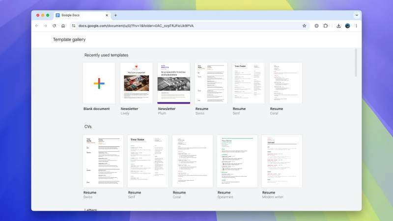 How Google Docs templates can help you be more productive